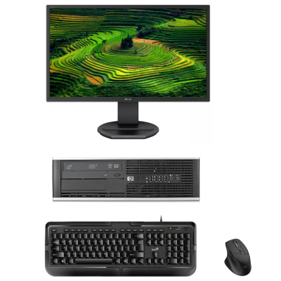 Počítač + Monitor + Klávesnica a myš HP 6300 SFF